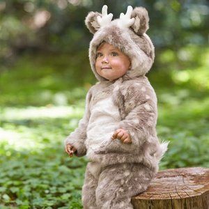 Pottery Barn Kids Baby Deer Woodland Halloween Costume 6-12 Months